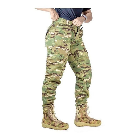 Calça Cargo Feminina Militar Reforçada Grande Big Ar2504 - grupobolder