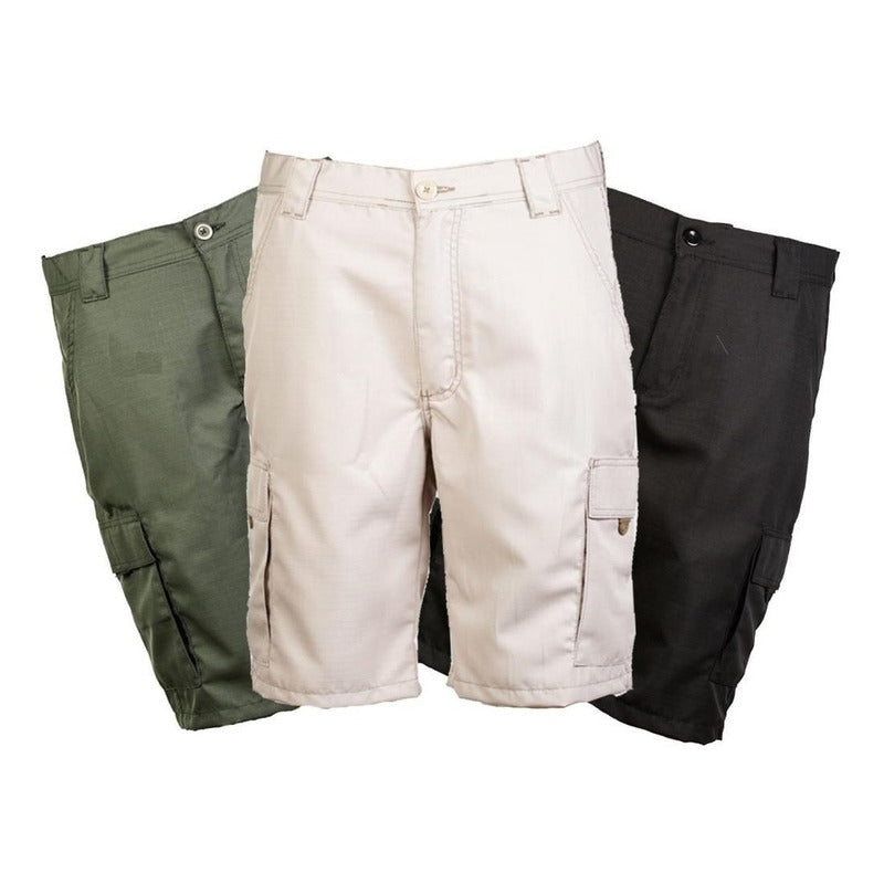 Kit 3 Bermudas Masculina Trenkking Aventura Militar Foxboy - grupobolder