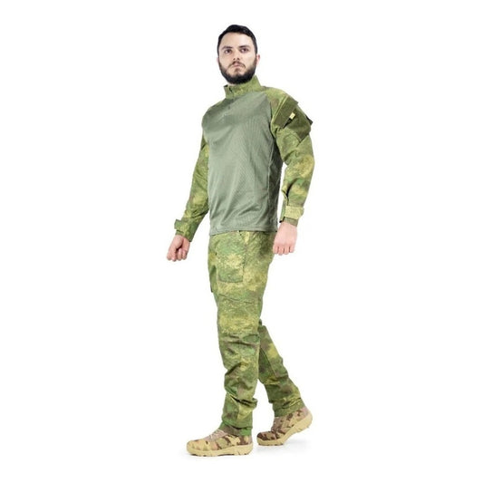 Farda Combat Tshirt Raglan Multicam + Calça Airsoft Foxboy - grupobolder