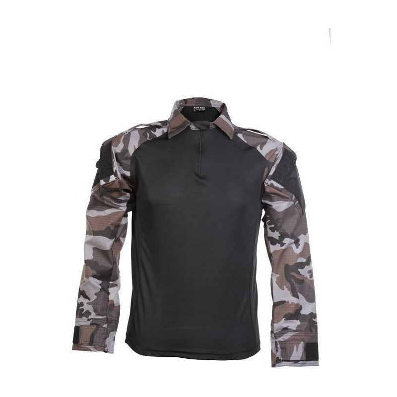 Combat Shirt Camisa Tática Militar Camuflada Airsoft Farda - grupobolder