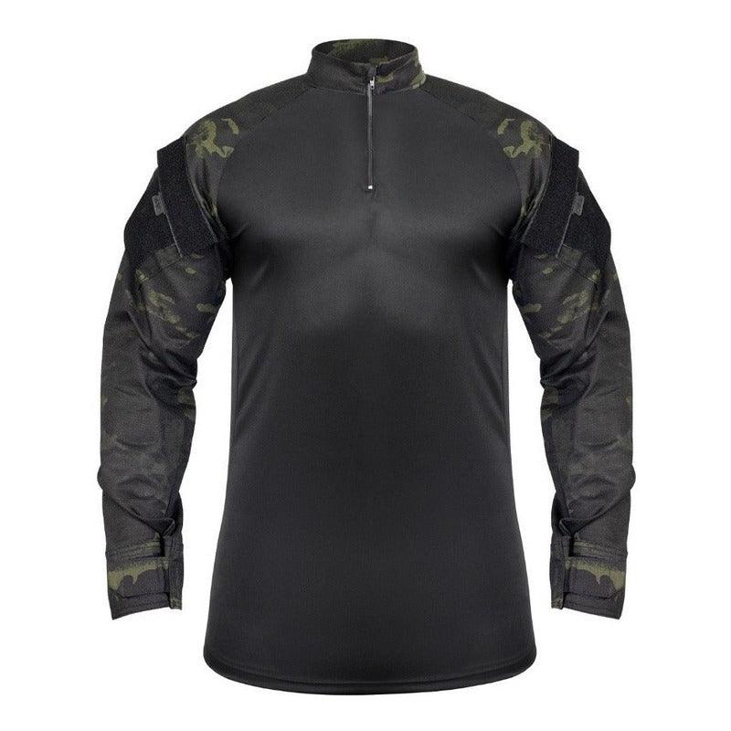 Camisa Combat Shirt Rip Stop Reforçada Airsoft Operacional - grupobolder