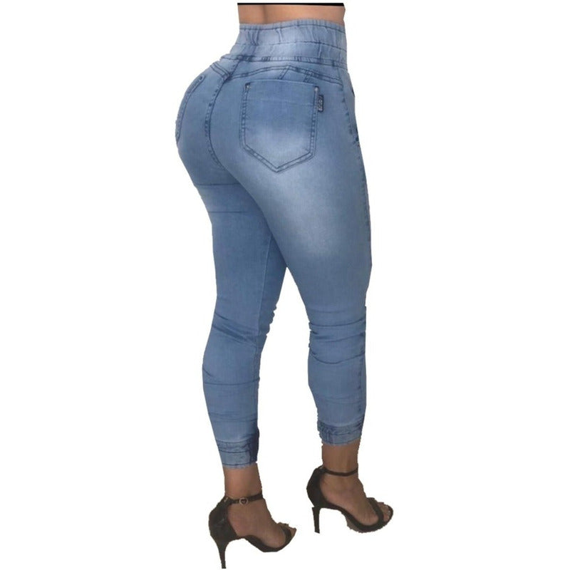 Women's Capri Pants Jeans W/Lycra Bojo Bumbum Original – grupobolder