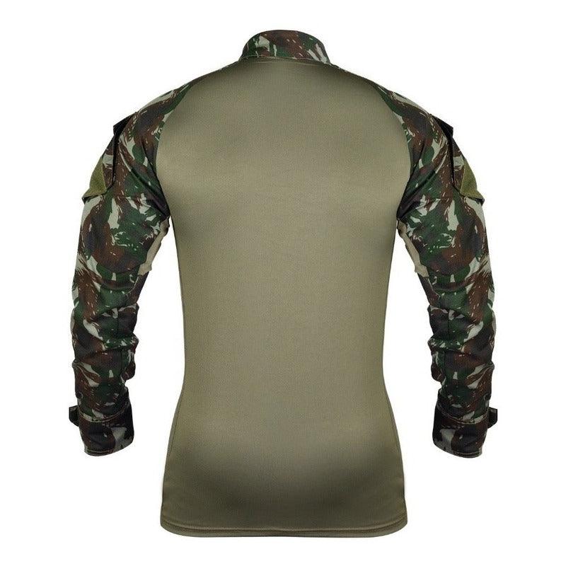 Camisa Combat Shirt Rip Stop Reforçada Airsoft Operacional - grupobolder