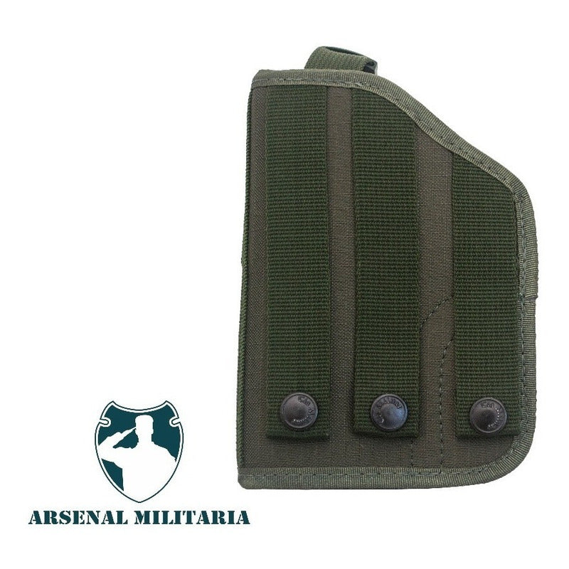 Coldre Modular Verde Cia Militar Airsoft Pistola P/ Colete - grupobolder