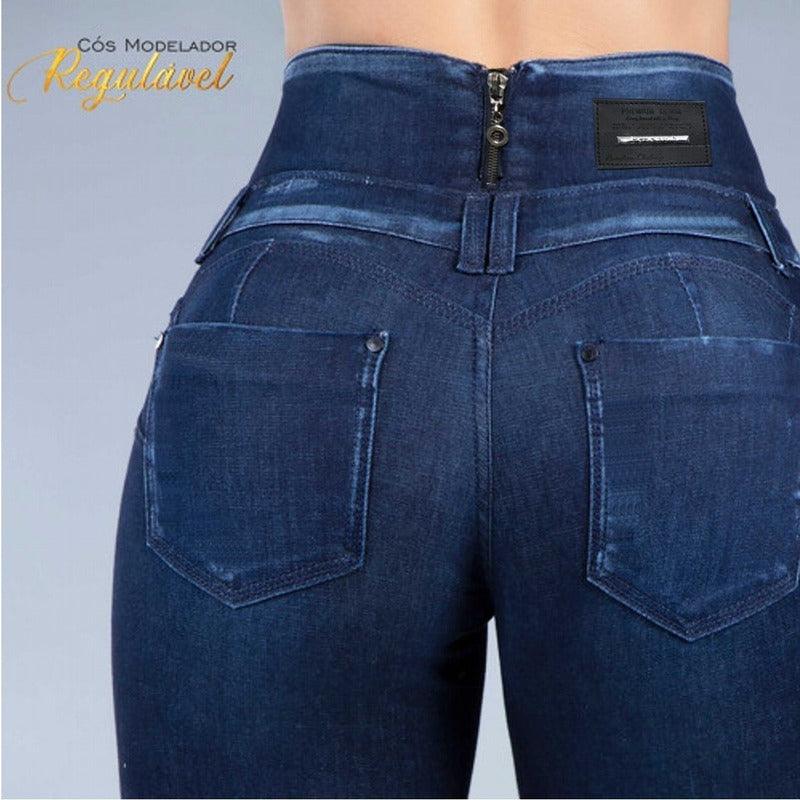 Calça Jeans Lycra Bojo Bumbum Cigarrete Original - grupobolder