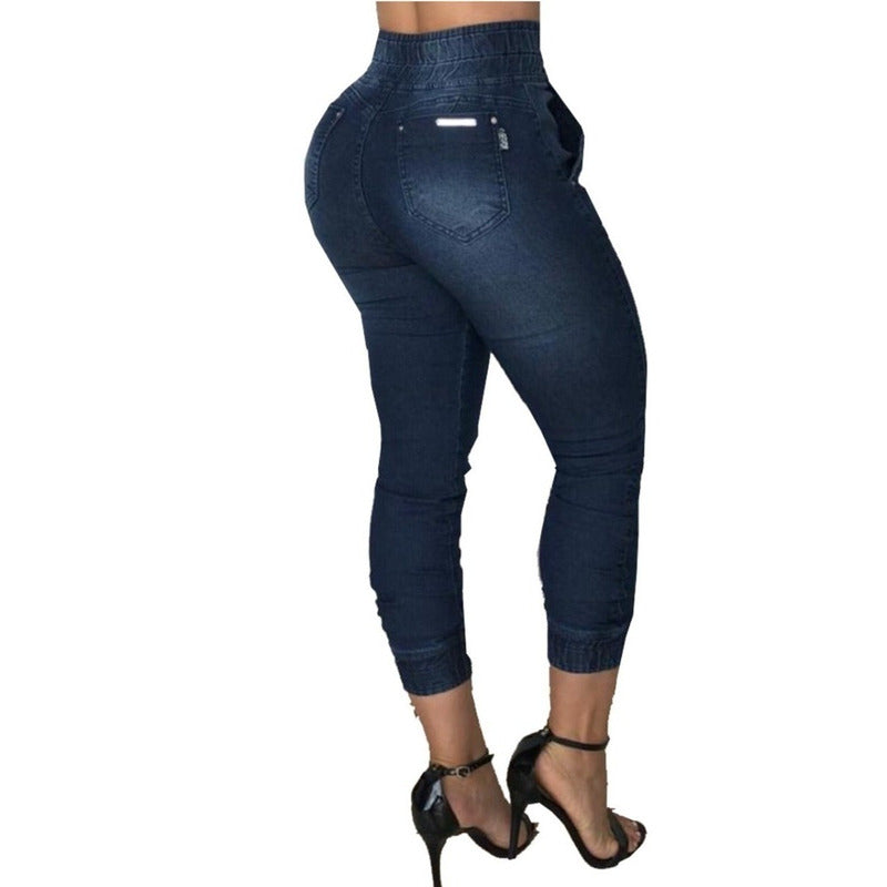 Calça Capri Feminina Jeans C/lycra Bojo Bumbum Original - grupobolder