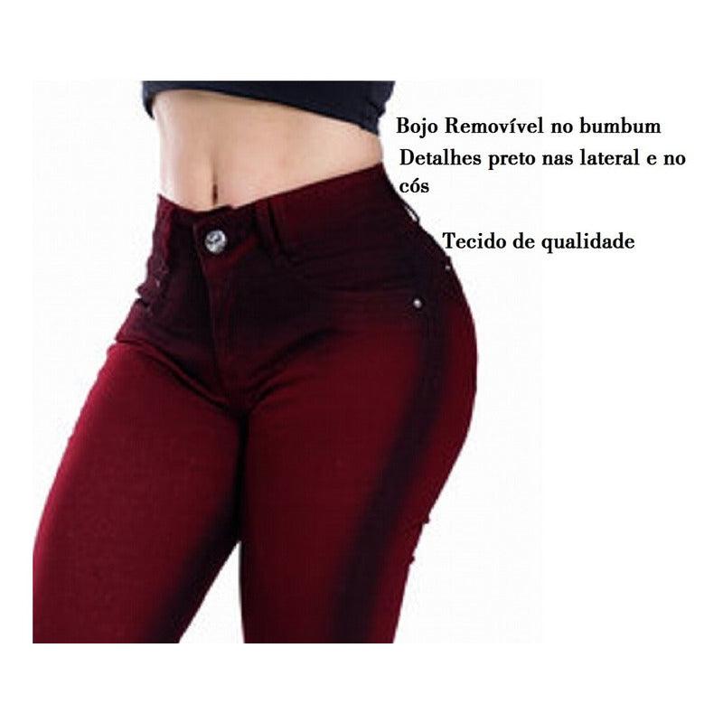 Calça Jeans Lycra Strech Original Com Bojo Bumbum - grupobolder