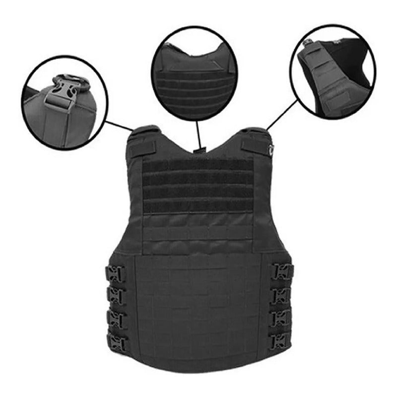 Colete Modular Reforçado Operacional Airsoft Paint Ball - grupobolder