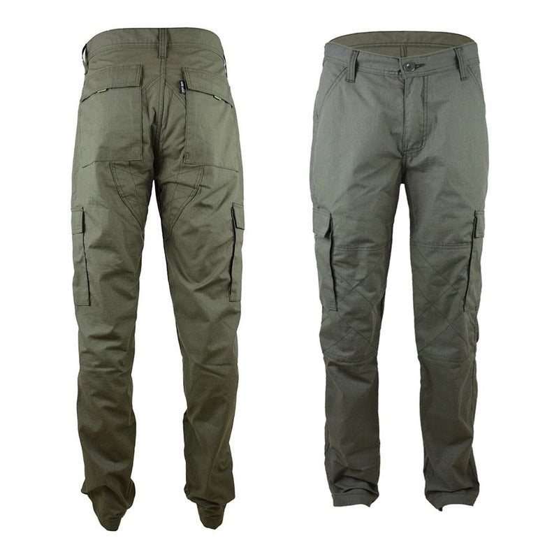 Kit 2 Calças Cargo Masculina Tática Cia Militar Em Rip Stop - grupobolder