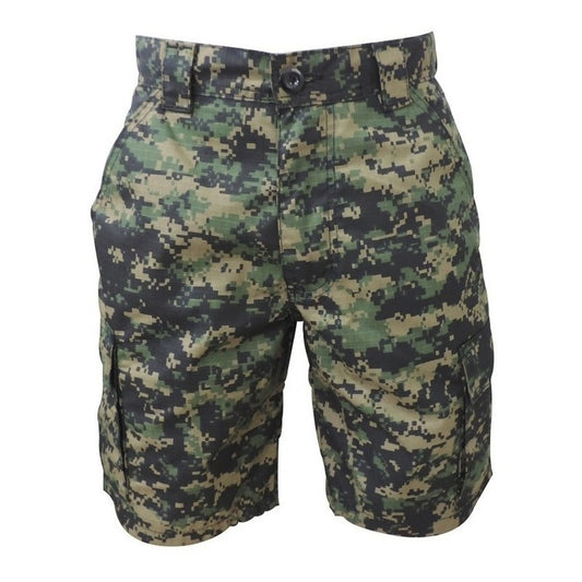 Short Camuflado Cargo Tático Militar Trenkking Ripstop - grupobolder